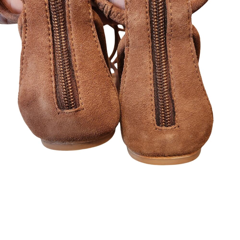 Jeffrey Campbell suede brown Gladiator sandals size 9 - Picture 5 of 7